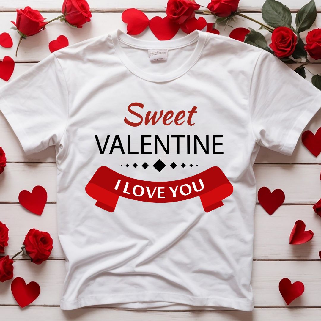 Sweet Valentine I Love You Vector