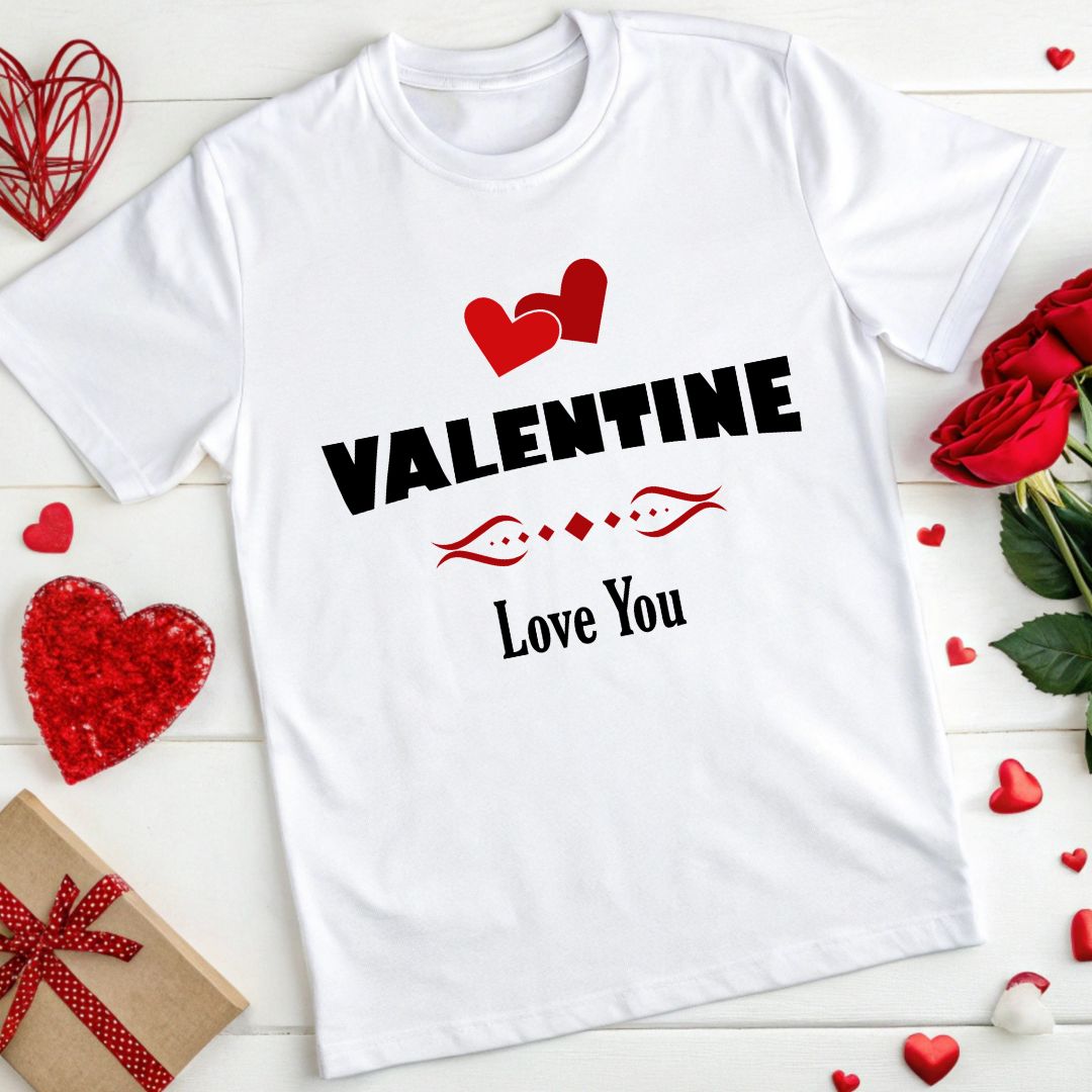 Valentine Love You Vector