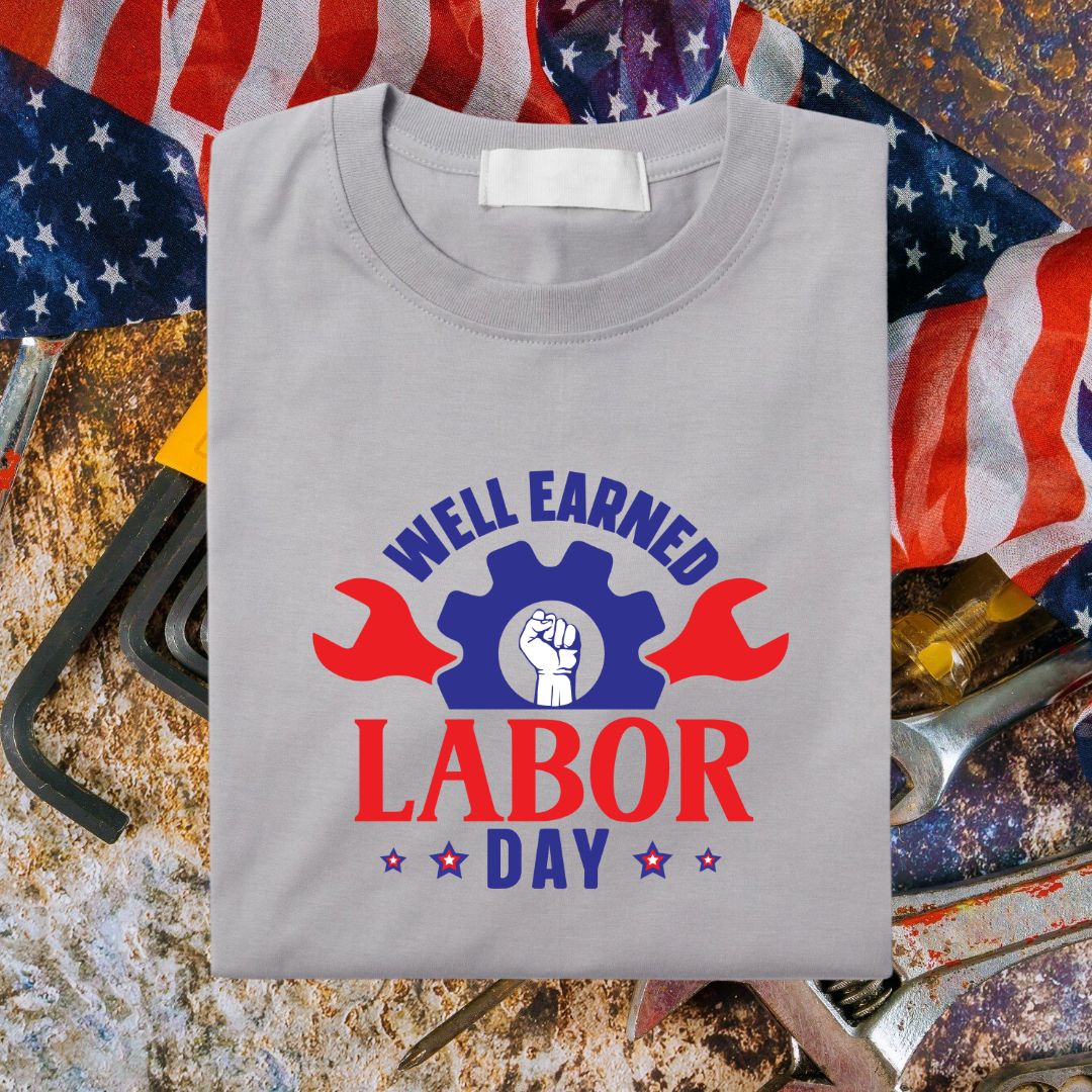 Well Earned Labor Day Svg Well Earned Labor Day Vector