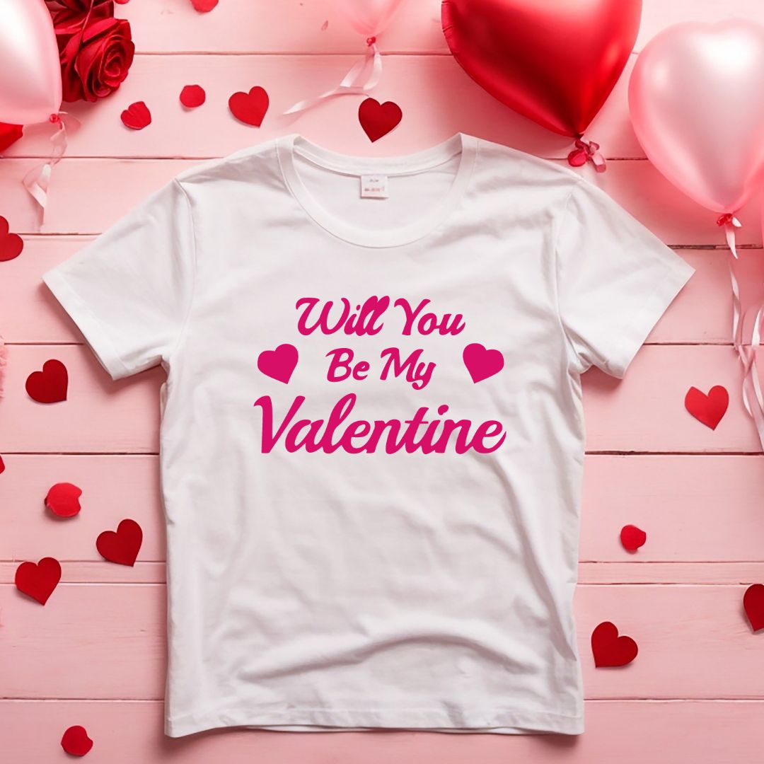 Will You Be My Valentine SVG Will You Be My Valentine Vector