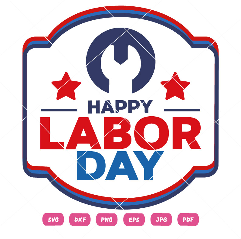 1st May Celebrating Usa Happy Labor Day SVG 1st May Celebrating Usa Happy Labor Day Vector