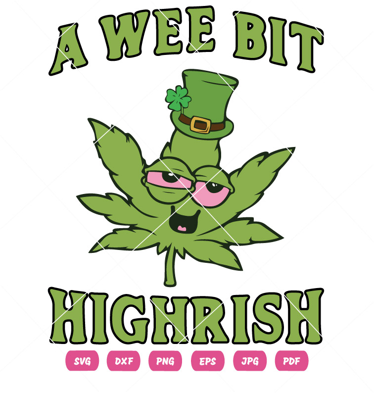 A Wee Bit Highrish Vector