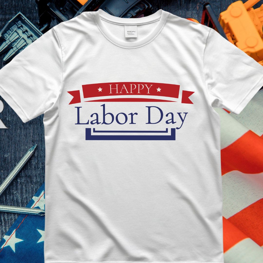 American Happy Labor Day Flat Style SVG American Happy Labor Day Flat Style Vector