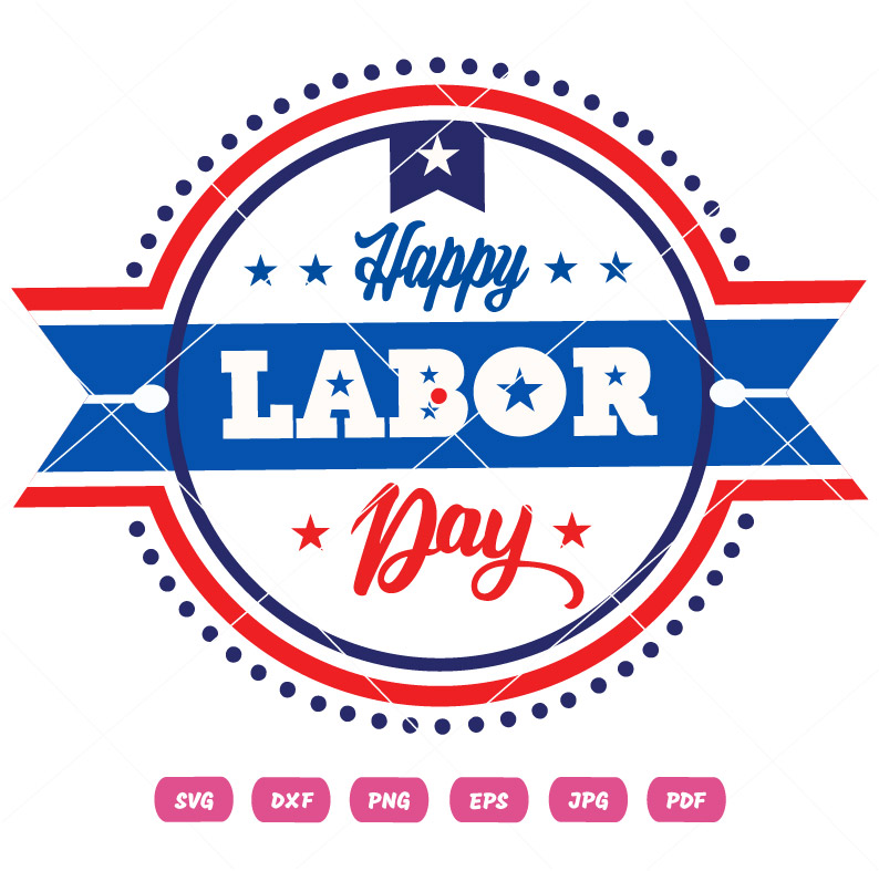 American Happy Labor Day SVG American Happy Labor Day Vector