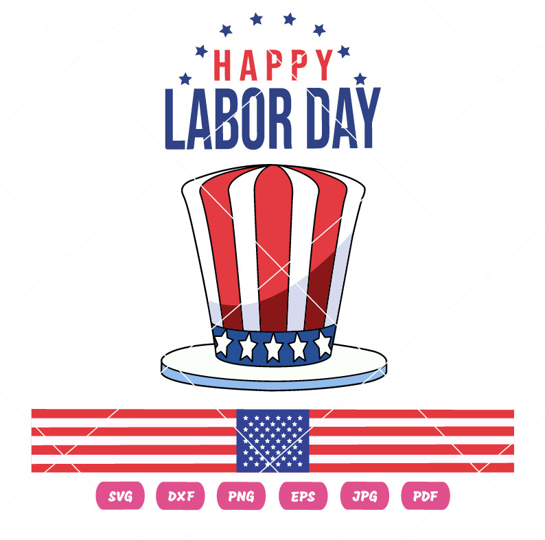 American Labor Day 1st May Celebrate SVG Happy Labor Day Vector