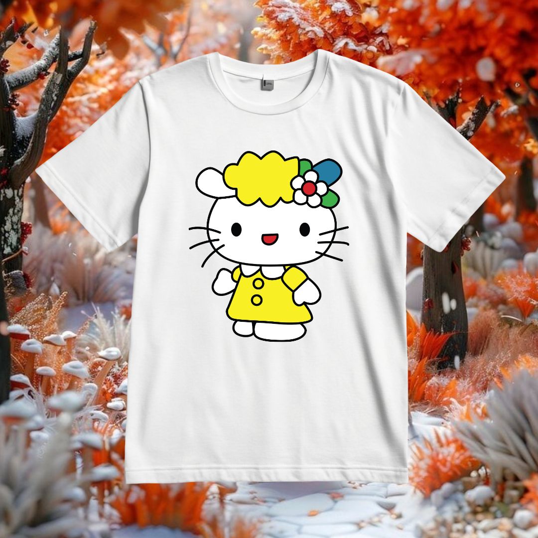 Cutest Kitty Cartoon Vector Design