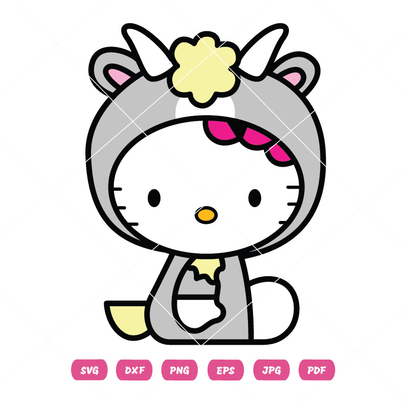 Grey Kitty Vector