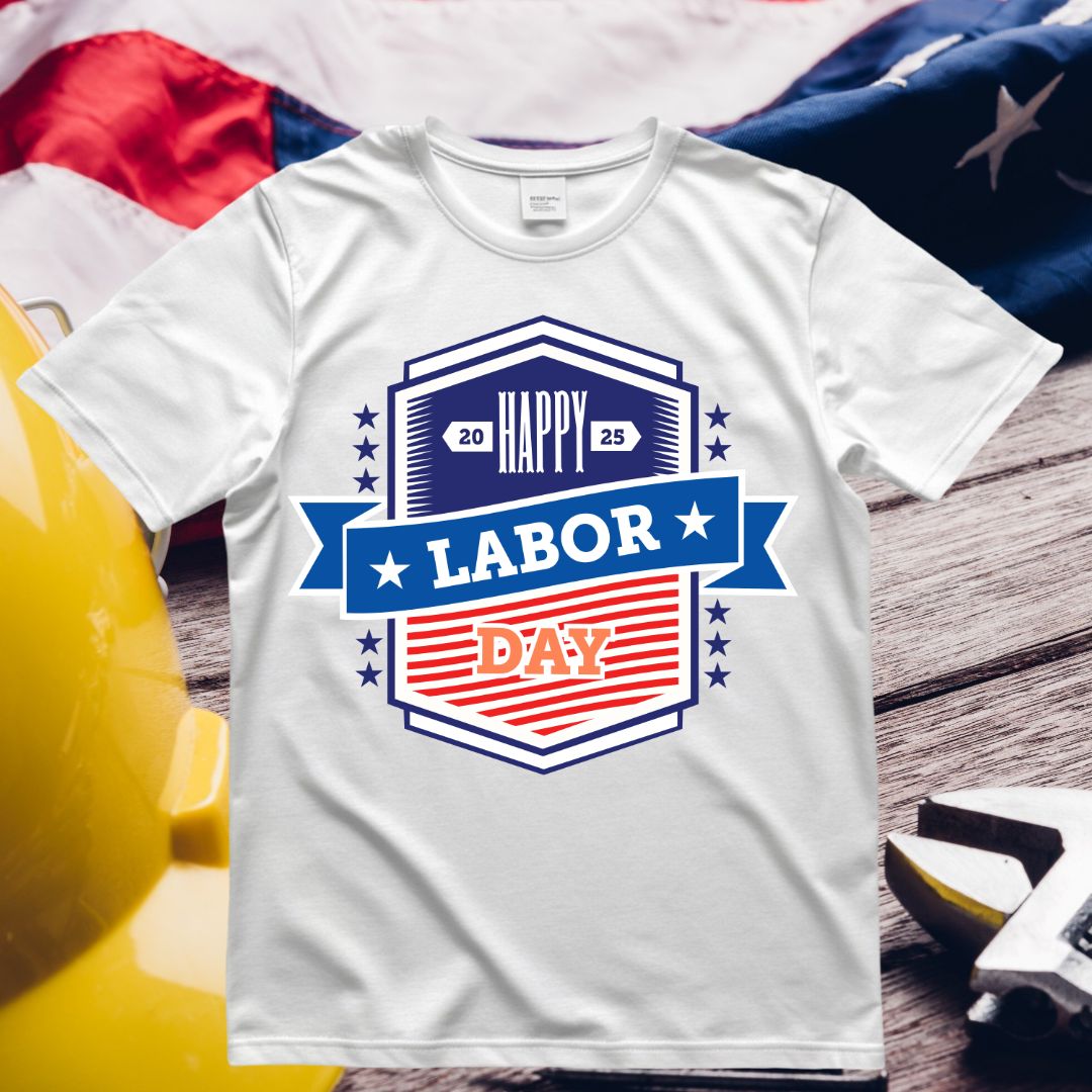 Happy Labor Day 2025 SVG Happy Labor Day 2025 Vector