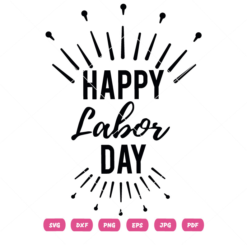 Happy Labor Day American Labor Day Vector