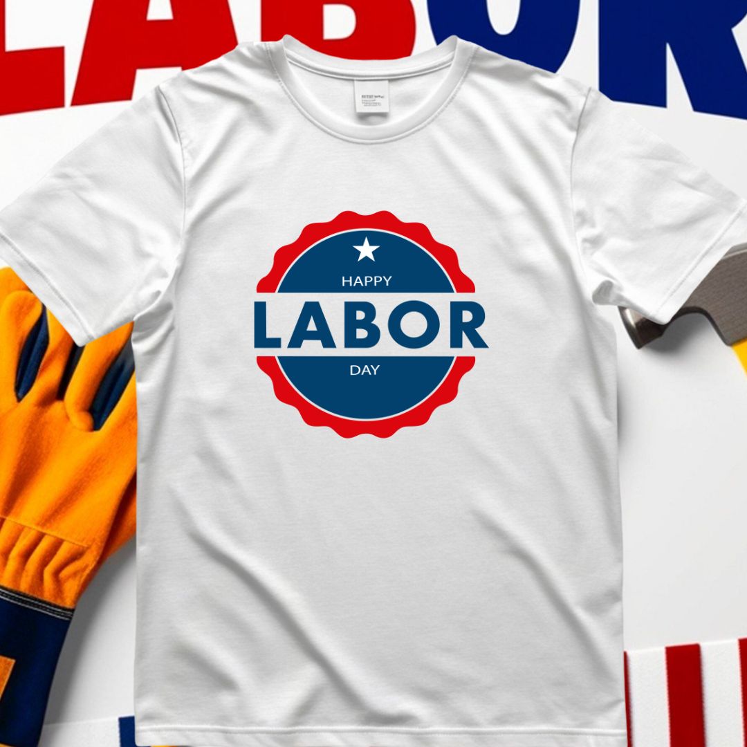 Happy Labor Day SVG Vector Usa Labor Day Vector
