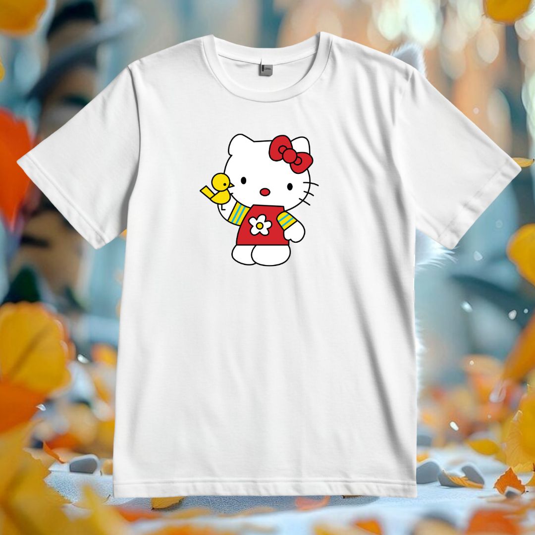 Hello Kitty Cartoon Vector