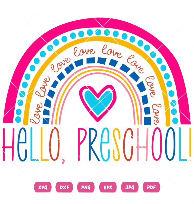 Hello Preschool Vector