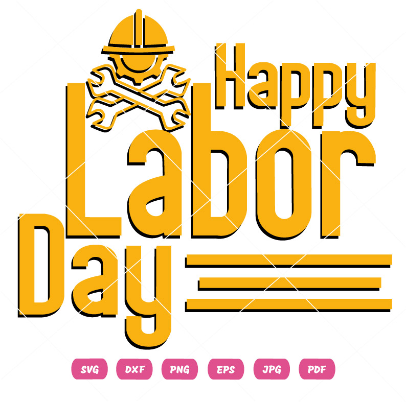 Helmet and Tools Labor Day SVG Helmet and Tools Labor Day Vector