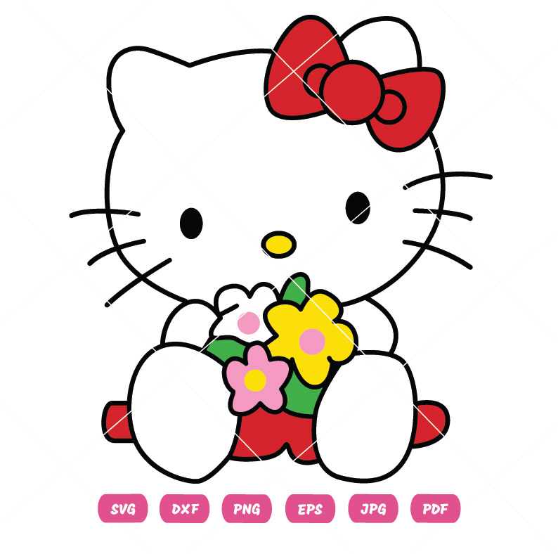 Kitty Cartoon Vector