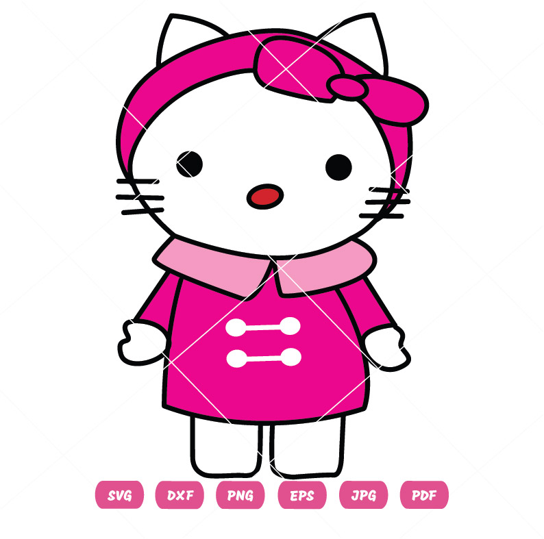 Pink Kitty Vector