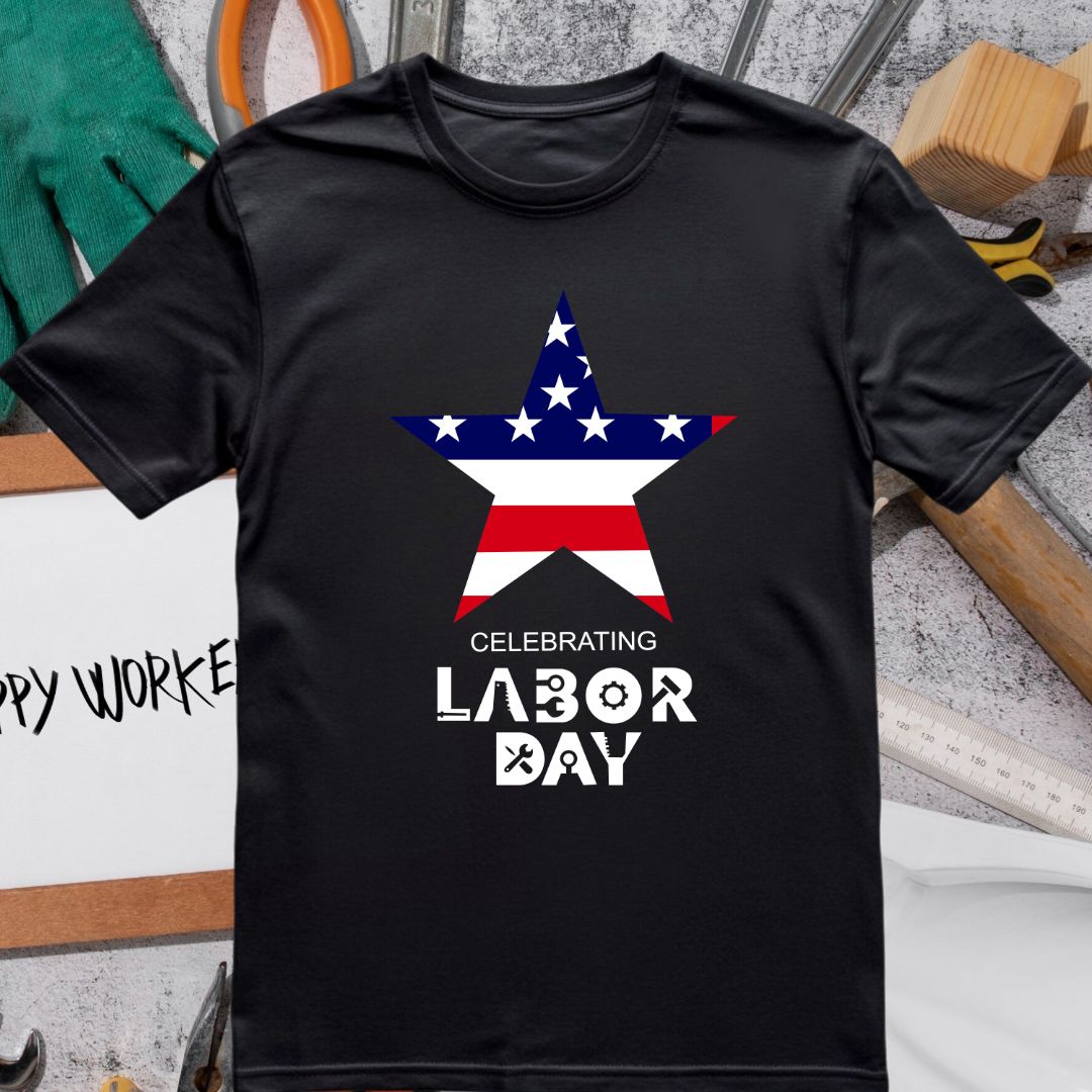 Usa Celebrating Happy Labor Day SVG Usa Celebrating Happy Labor Day Vector