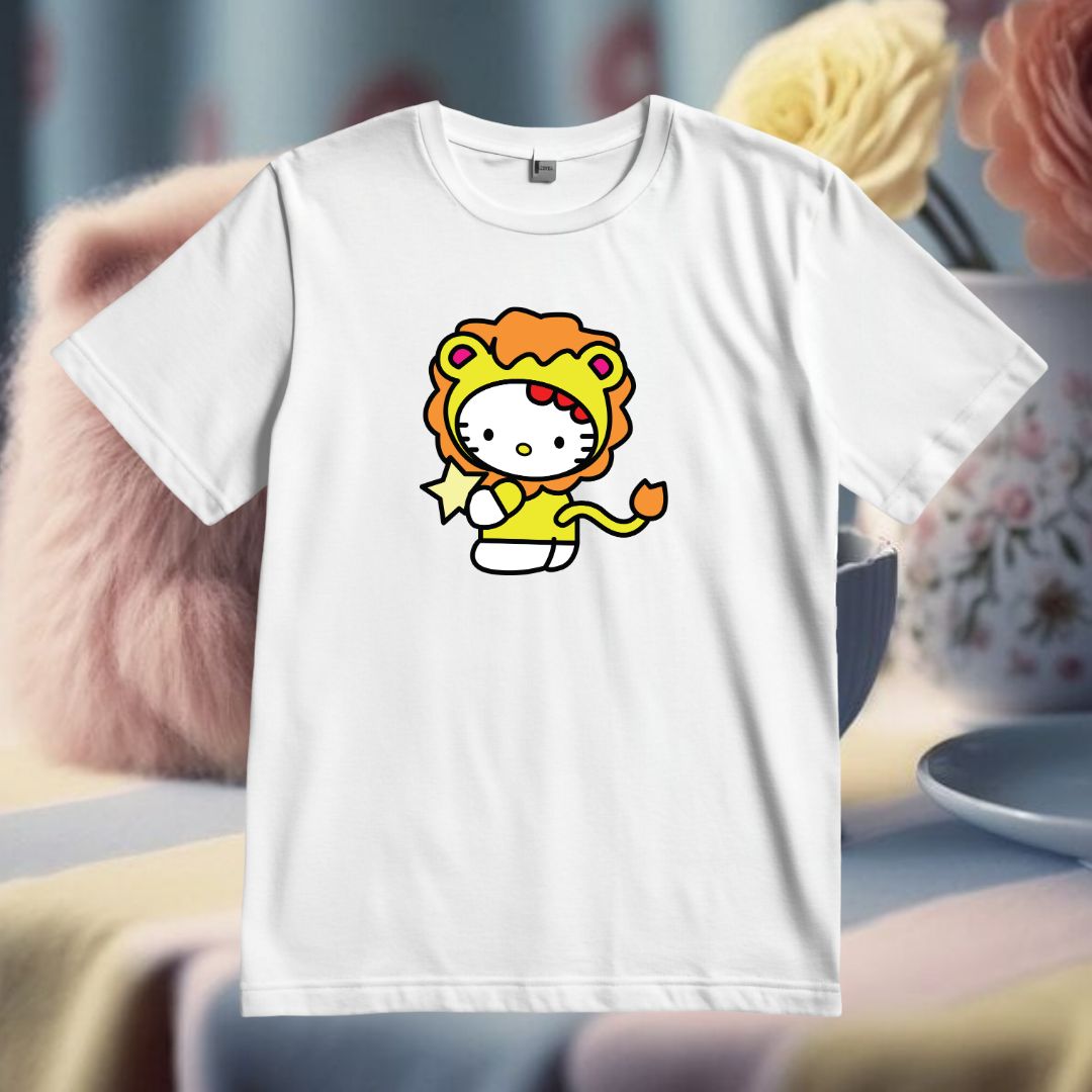 Yellow Star Kitty Vector