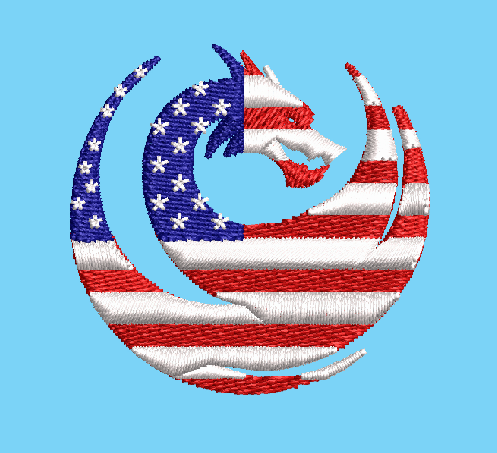 ABERDEEN FLAG DRAGON EMBROIDERY DESIGN USA DRAGON FLAG EMBROIDERY DESIGN FLAG IN DRAGON EMBROIDERY DESIGN MACHINE EMBROIDERY FILE