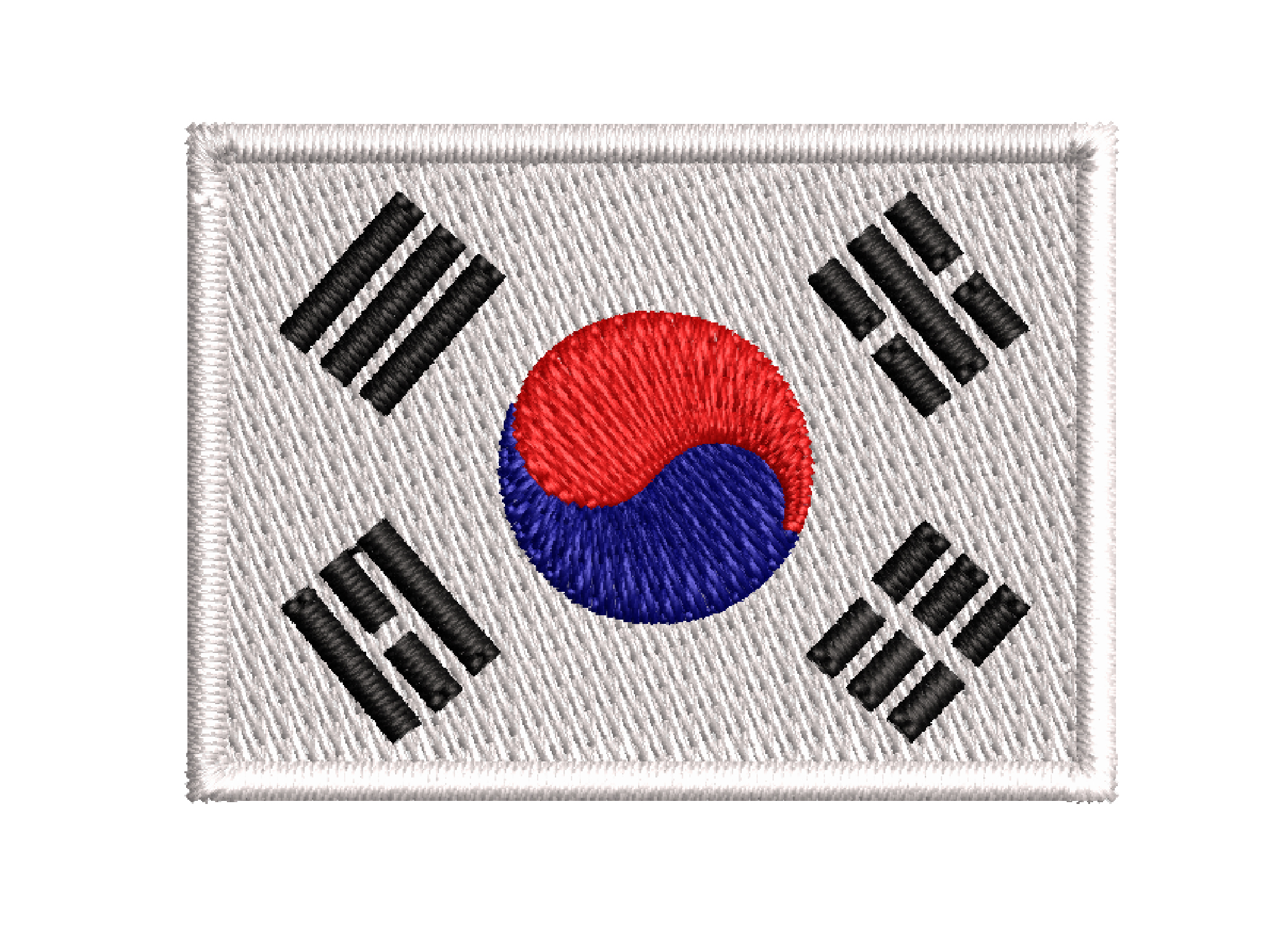 KISWIRE KOREAN FLAG EMBROIDERY DESIGN SOUTH KOREA FLAG EMBROIDERY DESIGN KOREA BORDER FLAG EMBROIDERY DESIGN MACHINE EMBROIDERY FILE