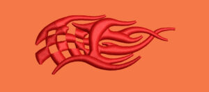 CHEQUERED FLAG EMBROIDERY DESIGN WAVING CHEQUERED FLAG EMBROIDERY DESIGN RED FLAG EMBROIDERY DESIGN MACHINE EMBROIDERY FILE