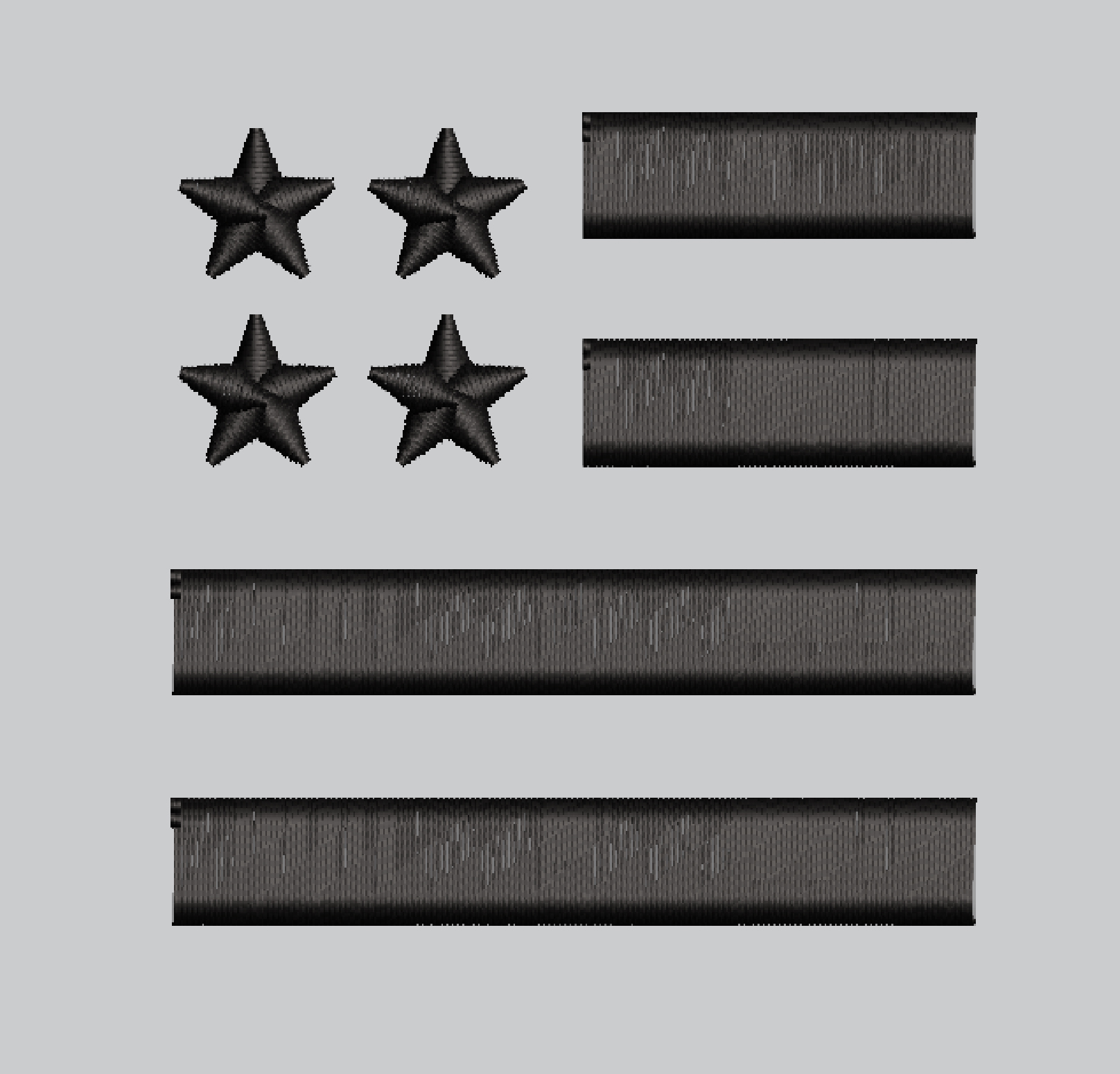 BLACK FLAG EMBROIDERY DESIGN 4 STAR BLACK FLAG EMBROIDERY DESIGN BLACK LINES FLAG EMBROIDERY DESIGN MACHINE EMBROIDERY FILE