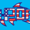 CPOP FLAG EMBROIDERY DESIGN CPOP USA FLAG EMBROIDERY DESIGN USA FLAG FISH LOGO EMBROIDERY DESIGN MACHINE EMBROIDERY FILE