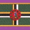 DOMINICA FLAG EMBROIDERY DESIGN DOMINICAN COUNTRY EMBROIDERY DESIGN NORTH AMERICAN FLAG EMBROIDERY DESIGN MACHINE EMBROIDERY FILE