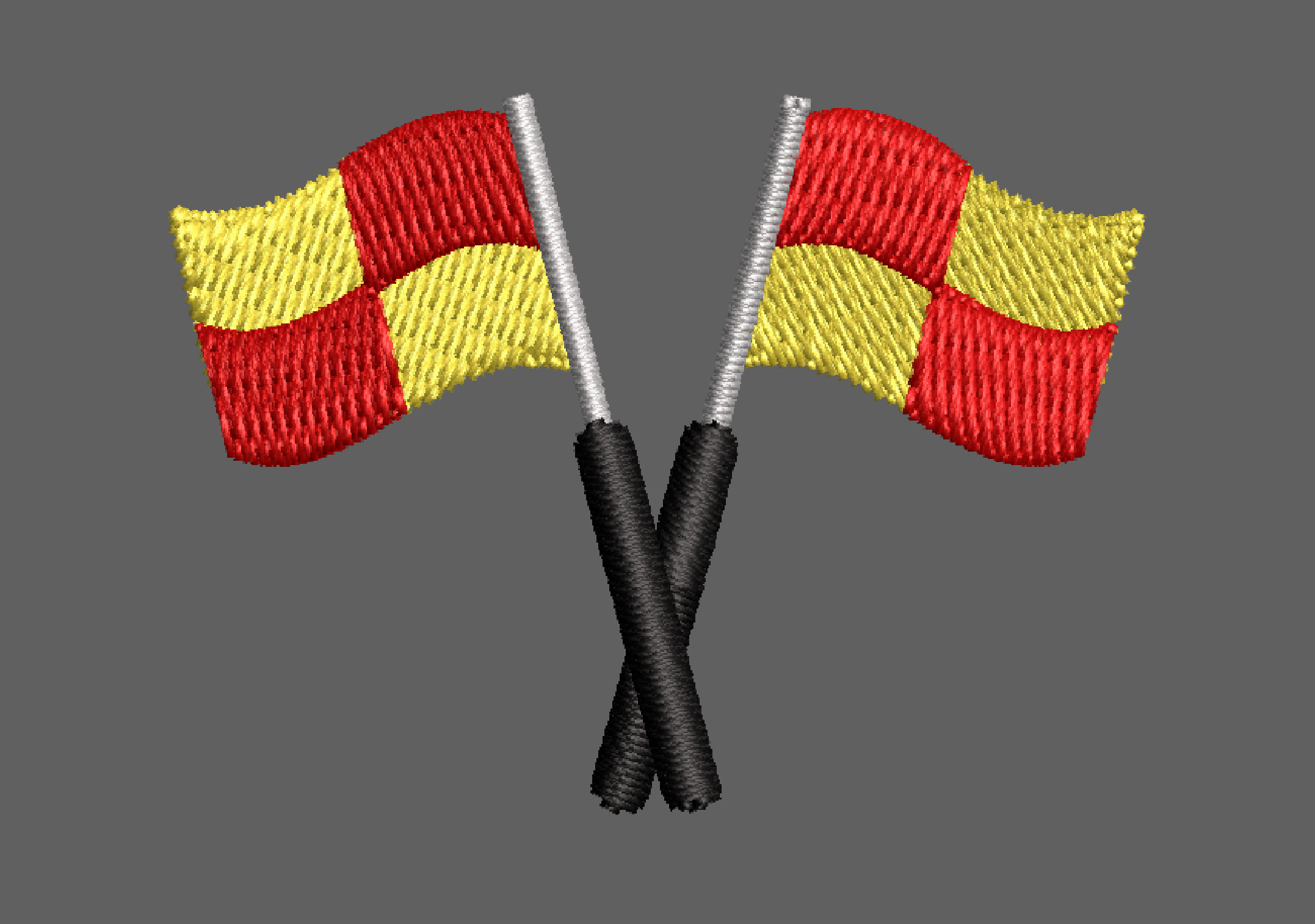 SOCCER FLAG EMBROIDERY DESIGN CROSS SOCCER FLAG EMBROIDERY DESIGN CHEQUERED FLAG EMBROIDERY DESIGN MACHINE EMBROIDERY FILE