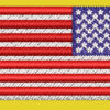 INVERTED FLAG USA EMBROIDERY DESIGN FLAG FOR VETERAN DAY EMBROIDERY DESIGN INVERTED USA COLOR FLAG EMBROIDERY DESIGN MACHINE EMBROIDERY FILE