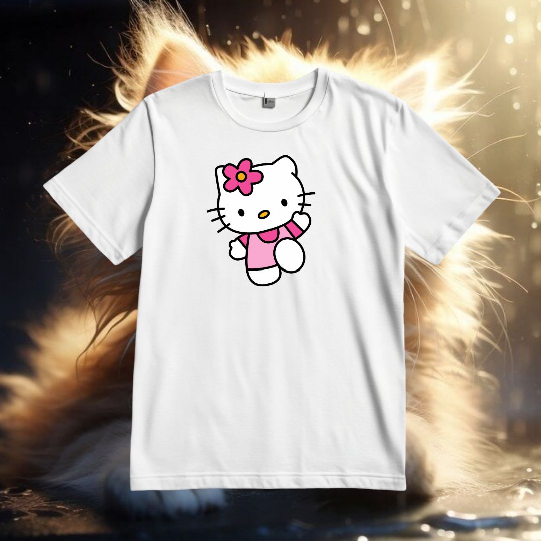 Kitty Baby Pink Color Vector