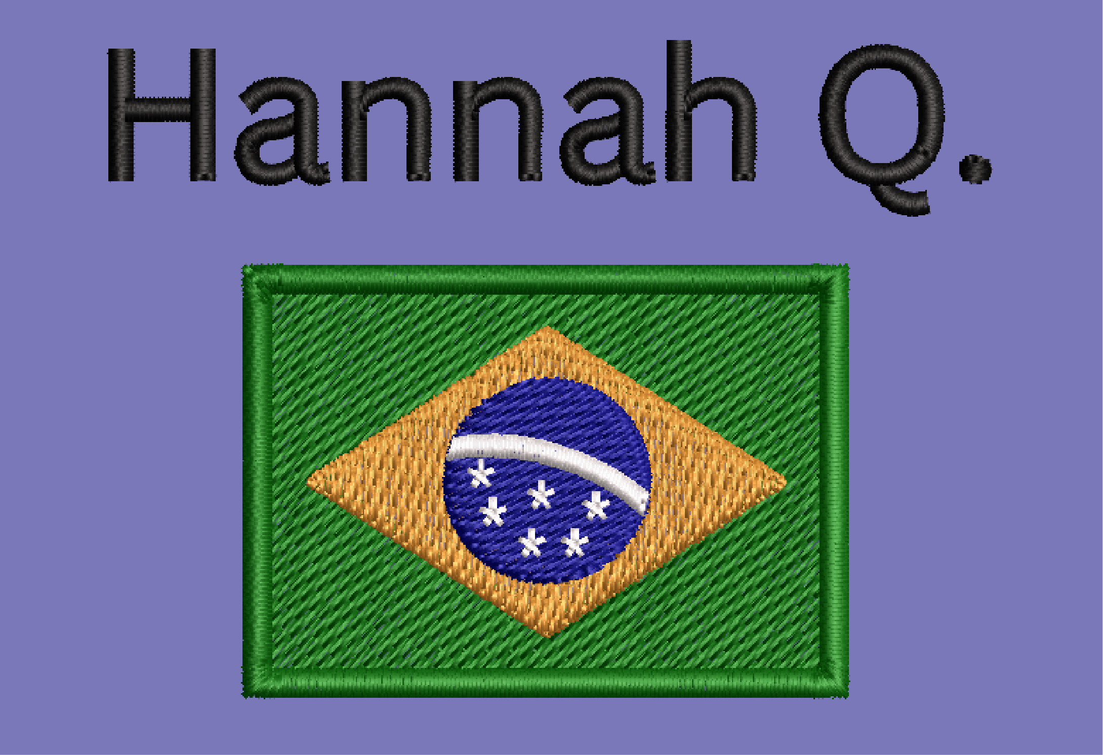 M SALUS BRAZILIAN FLAG EMBROIDERY DESIGN BRAZIL FLAG EMBROIDERY DESIGN HANNAH Q BRAZIL LOGO EMBROIDERY DESIGN MACHINE EMBROIDERY FILE