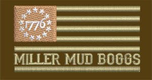 MILLER MUD FLAG EMBROIDERY DESIGN MUD FLAG EMBROIDERY DESIGN MUDD BOGGS STARS EMBROIDERY DESIGN MACHINE EMBROIDERY FILE
