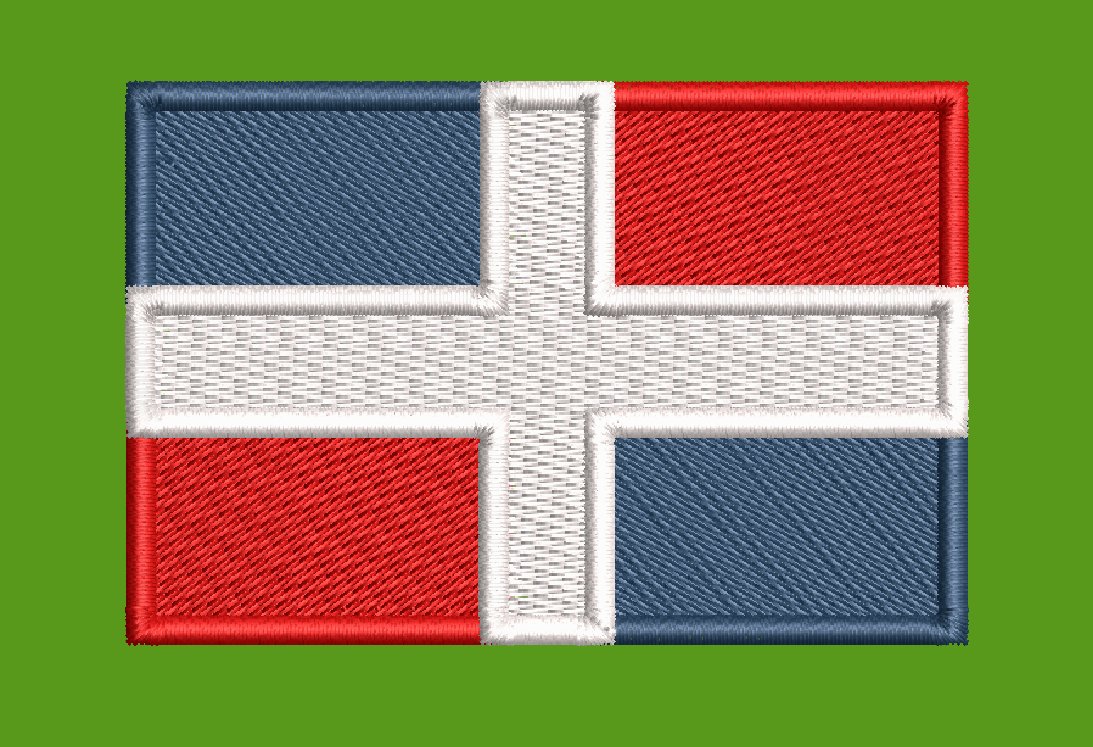 NENA 3 DR FLAG EMBROIDERY DESIGN DOMINIC REPUBLIC FLAG EMBROIDERY DESIGN SAINT DOMINICAN FLAG EMBROIDERY DESIGN MACHINE EMBROIDERY FILE