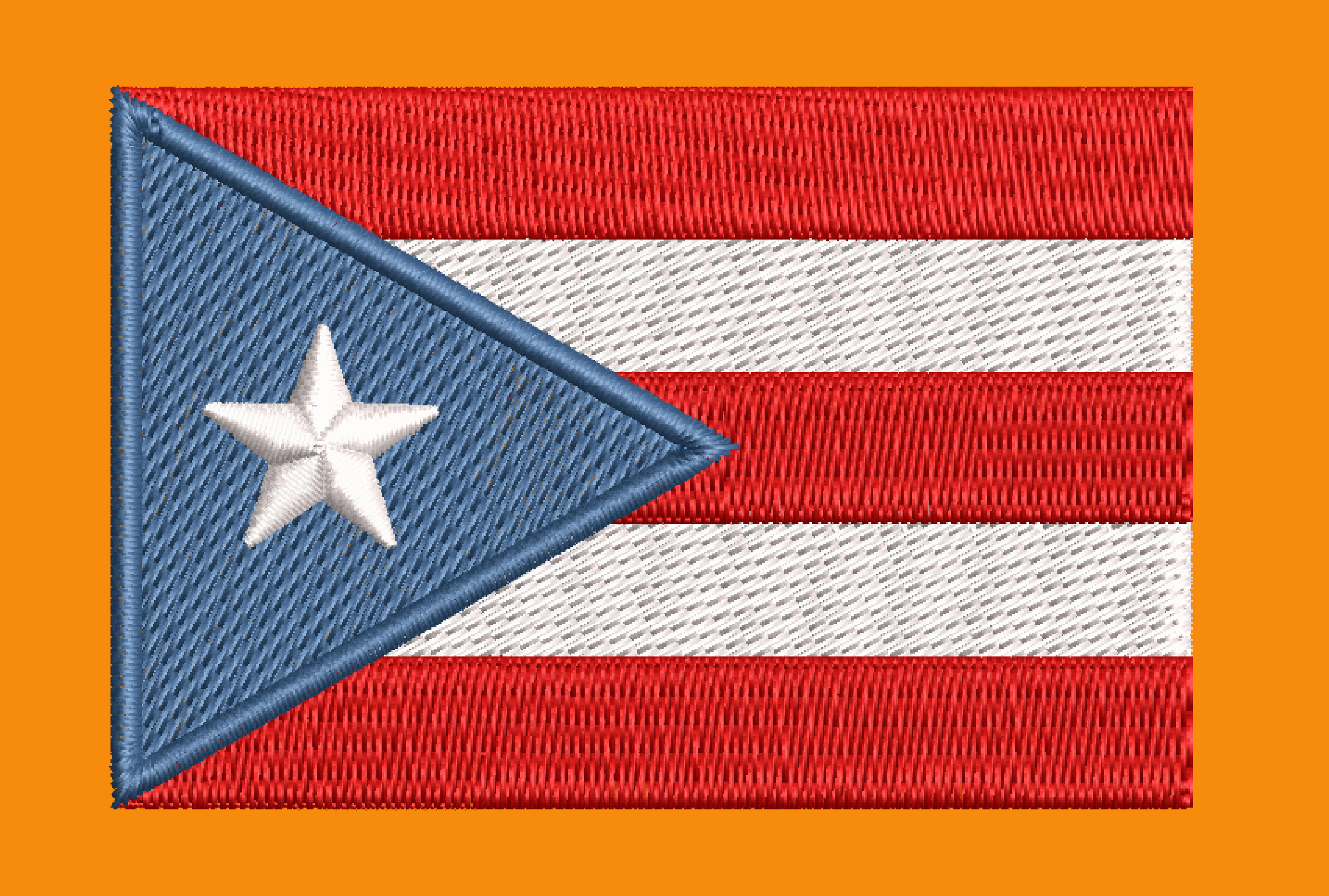 NENA 4 PR FLAG EMBROIDERY DESIGN PUERTO RICO FLAG EMBROIDERY DESIGN PR STAR FLAG EMBROIDERY DESIGN MACHINE EMBROIDERY FILE