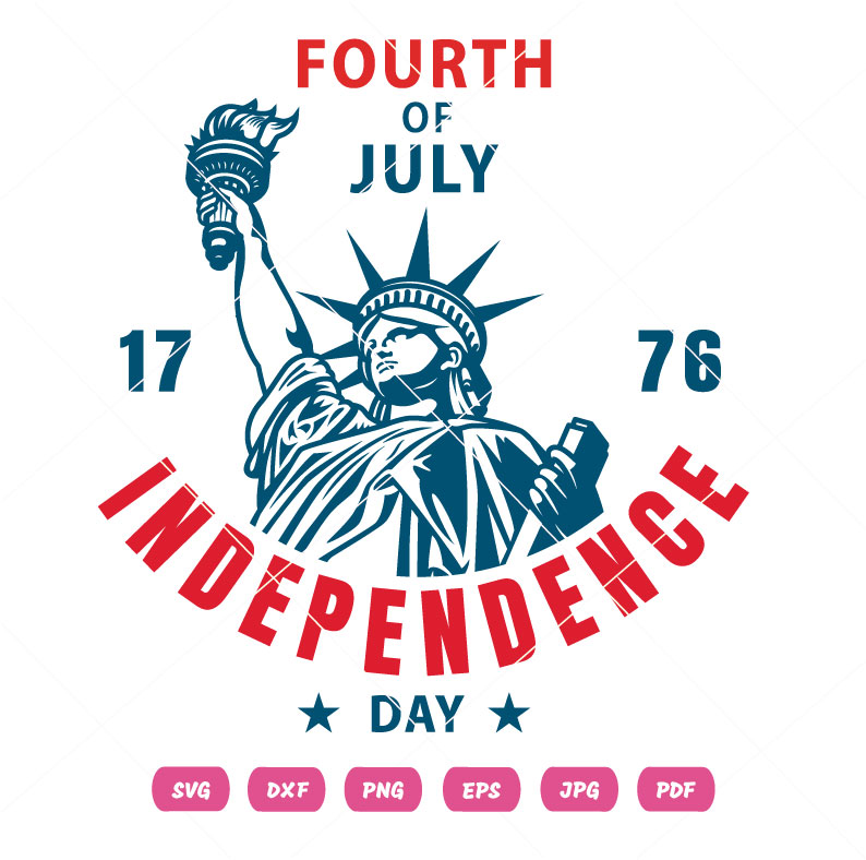 4th July 17 16 Independence Vector