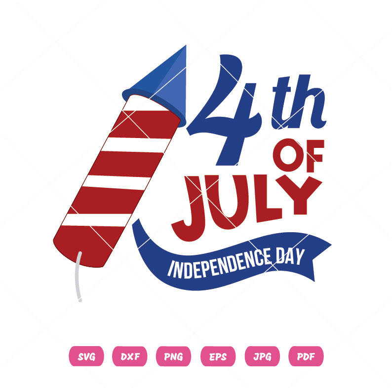 4th Of July Firework Vector