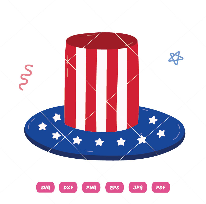 American Hat Vector