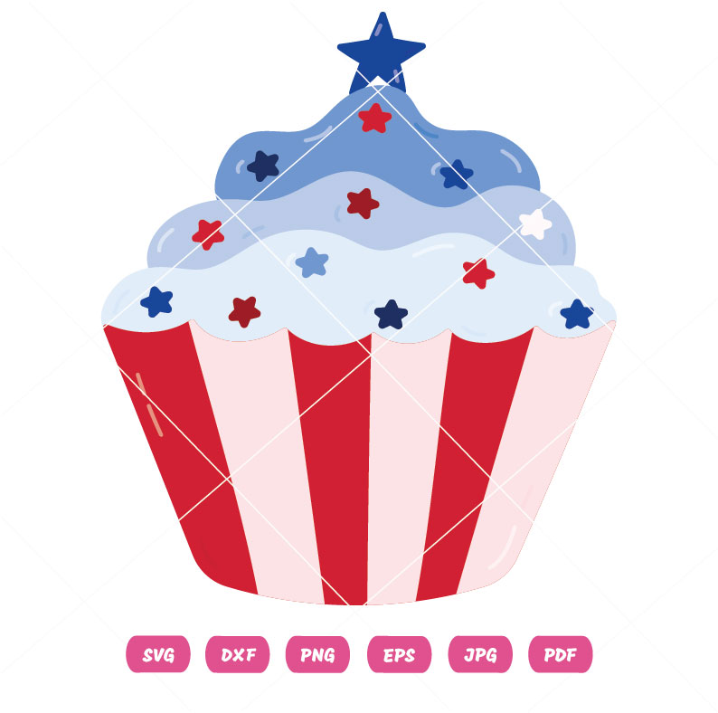 American Ice Cream Vector