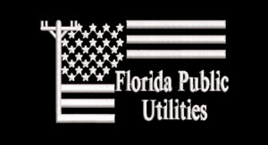 FL PUBLIC UTILITIES FLAG EMBROIDERY DESIGN FLORIDA FLAG EMBROIDERY DESIGN UTILITIES FLAG EMBROIDERY DESIGN MACHINE EMBROIDERY FILE
