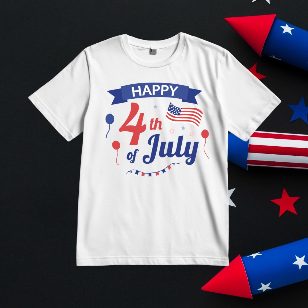 Happy 4th July Vector