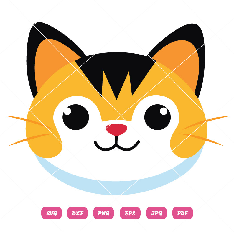 Happy Kitty Vector Design