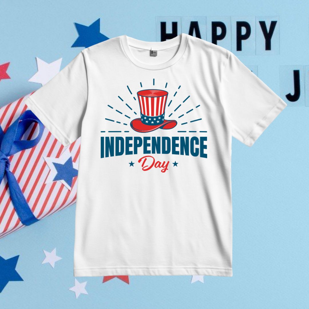 Independence Day USA Hat Vector