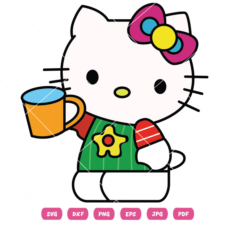 Stylish Kitty Vector