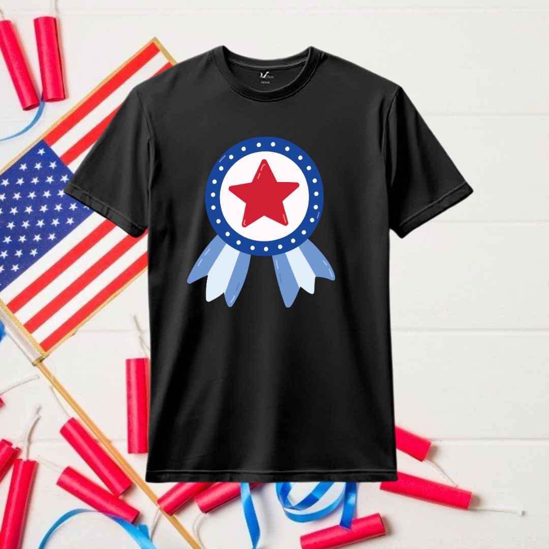 USA Seal Stamp Ribbon Vector