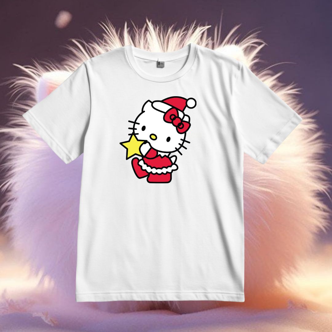 Kitty Christmas Vector