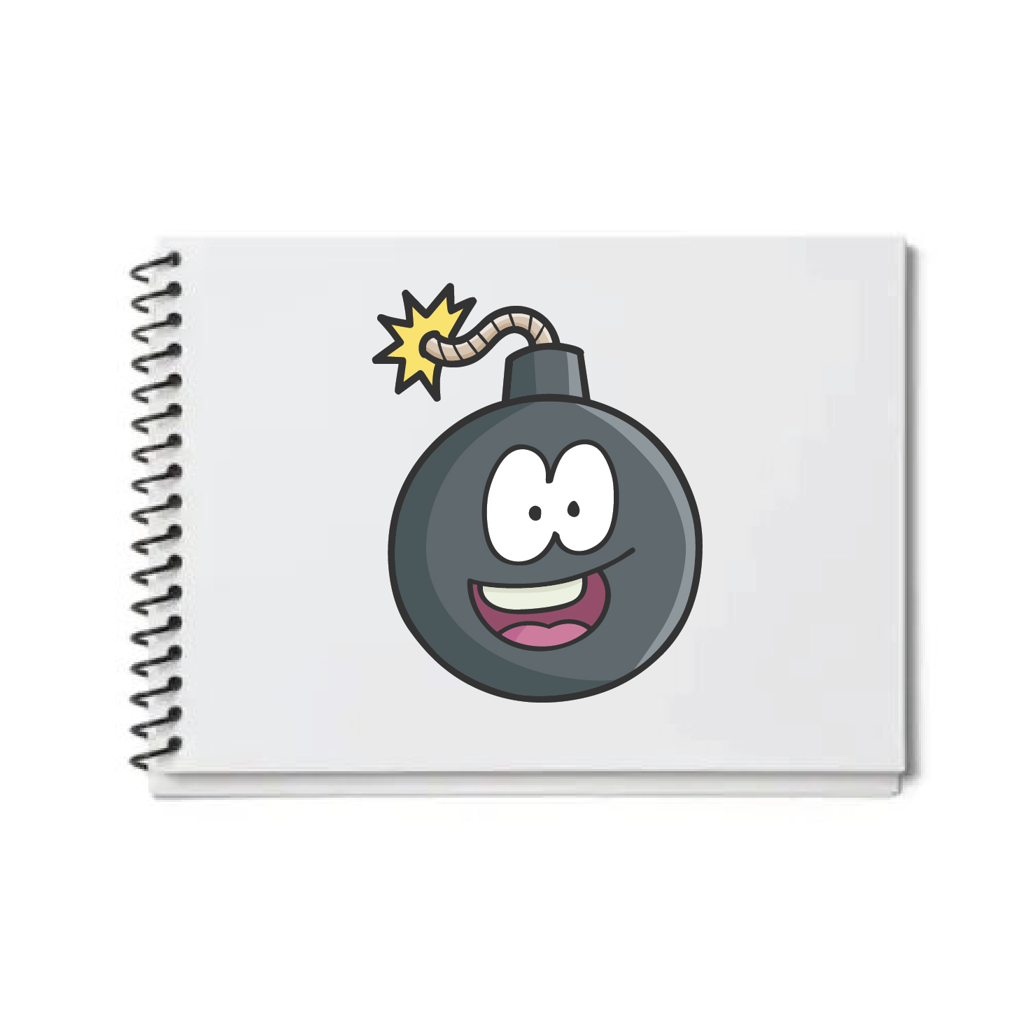 Bomb Emoji Vector Design