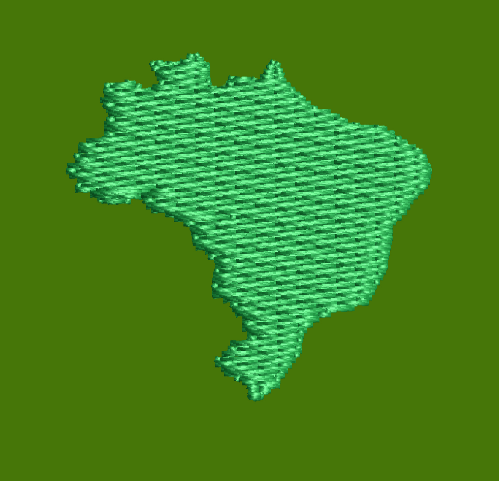 BRAZIL MAP WITH FLAG EMBROIDERY DESIGN BRAZIL COUNTRY FLAG EMBROIDERY DESIGN COUNTRY MAP FLAG EMBROIDERY DESIGN MACHINE EMBROIDERY FILE