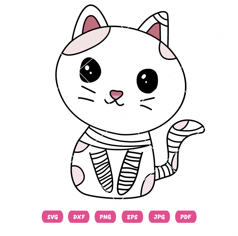 Kitty Cartoon Vector
