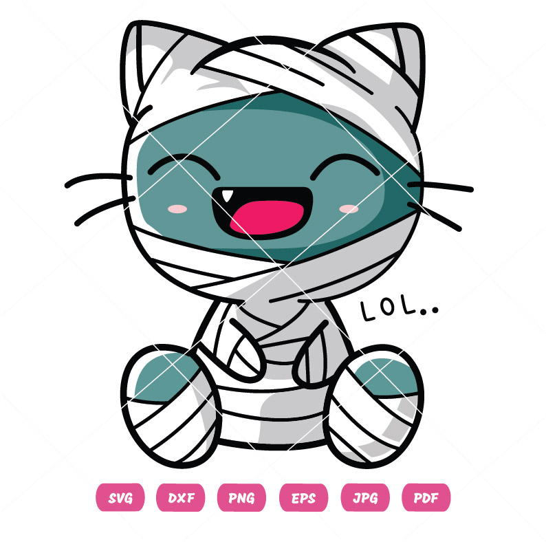 Kitty Mummy Lol Vector