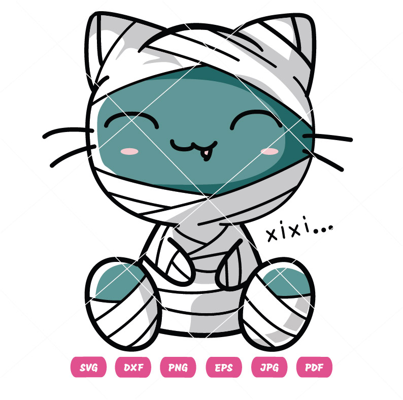 Kitty Mummy Vector XiXi